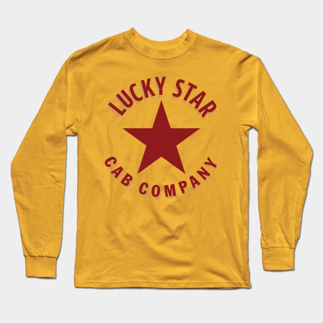 Lucky Star Cab Company Long Sleeve T-Shirt by DCLawrenceUK